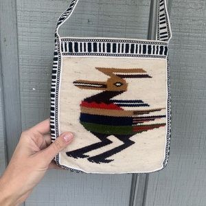 Cool Aztec design long strapped purse